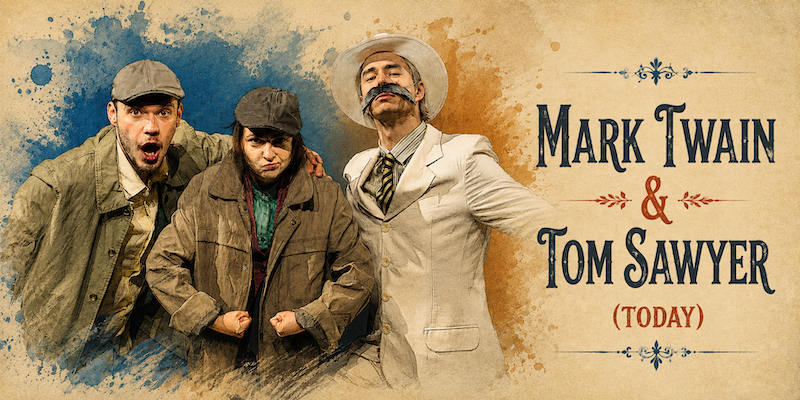 Mark Twain and Tom Sawyer Today